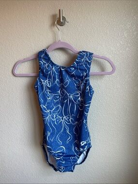 GK Elite Bowtastic Tank Gymnastics Leotard